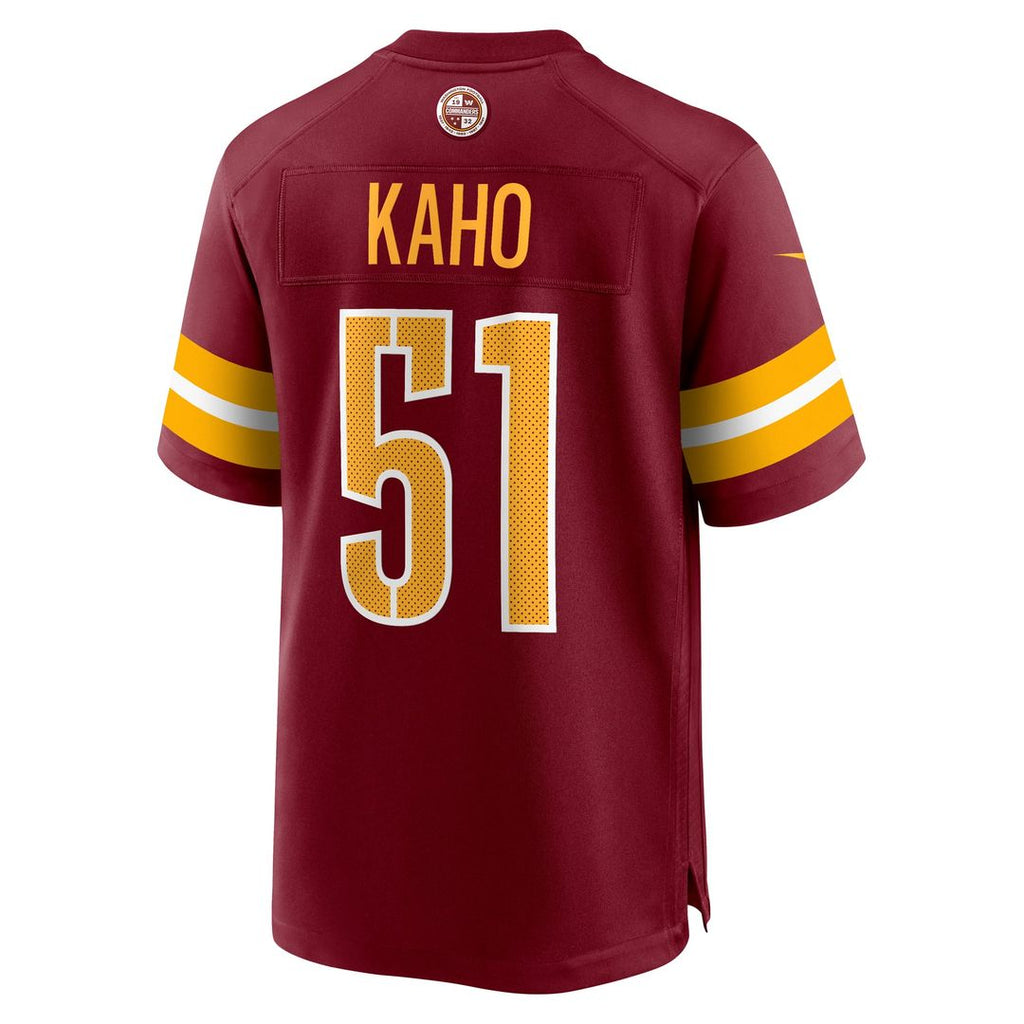 Ale Kaho Washington Commanders Game Jersey - Burgundy