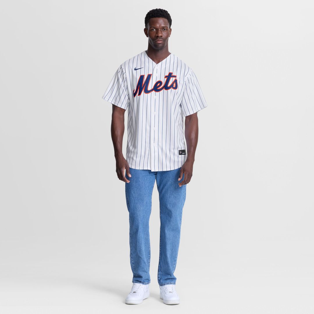 New York Mets Luis Torrens Nike White Home Replica Jersey