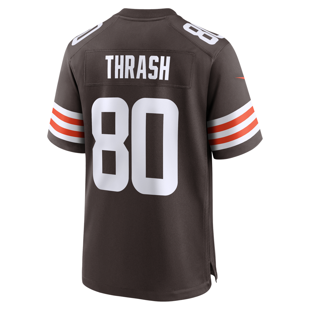 Jamari Thrash Cleveland Browns Game Jersey - Brown