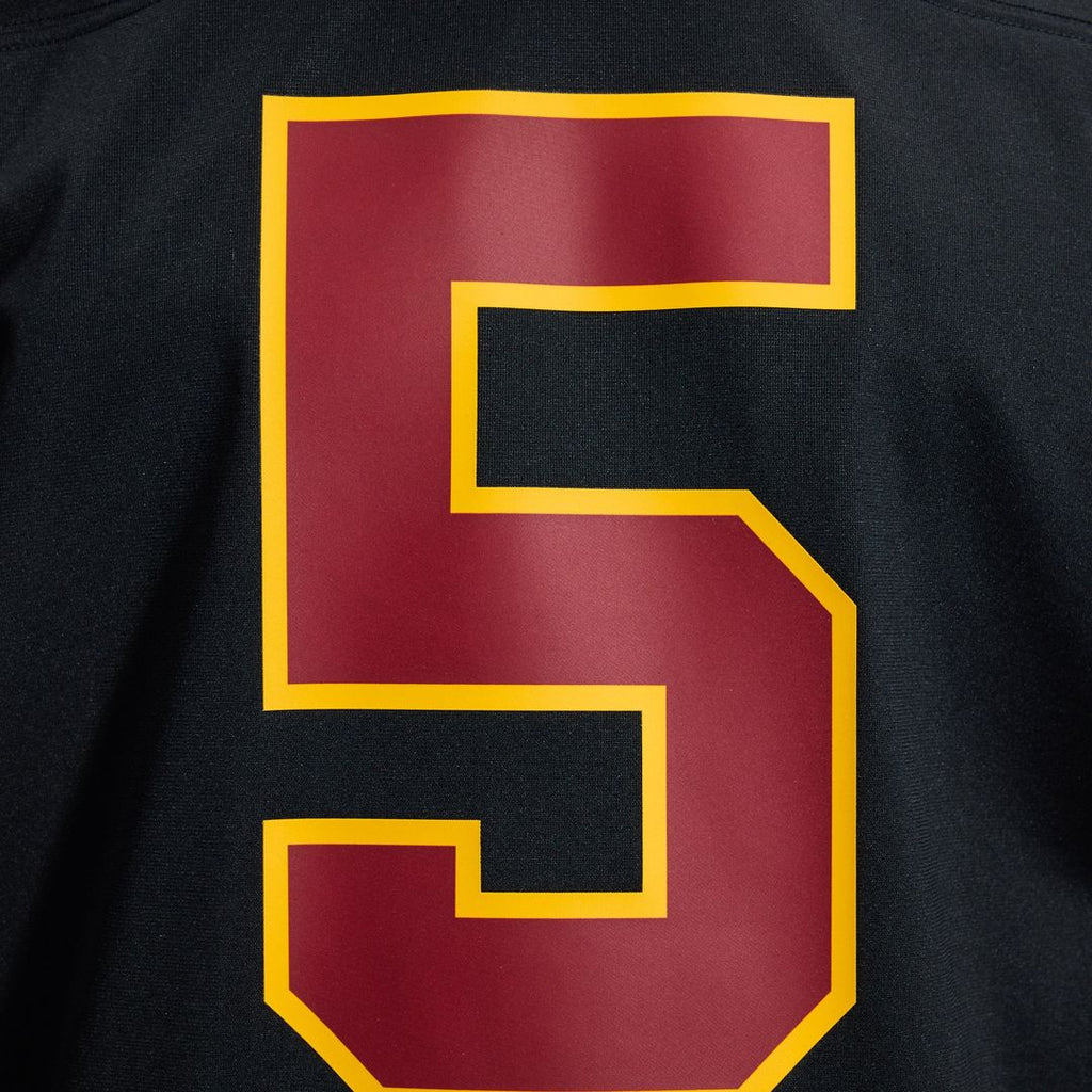 Hail Raiser Jayden Daniels Washington Commanders Alternate Game Jersey - Black