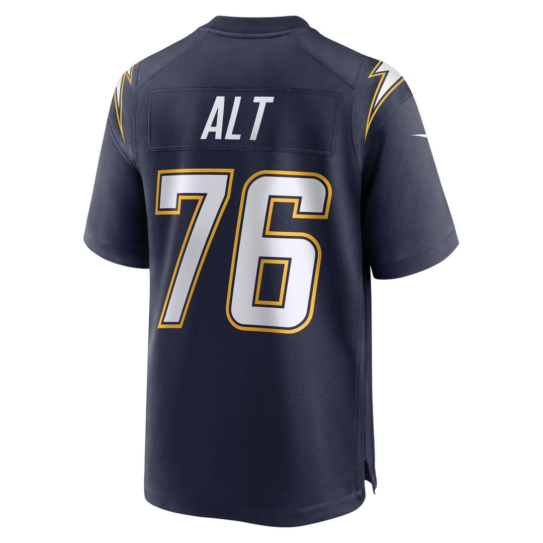 Joe Alt Los Angeles Chargers Alternate Super Chargers Game Jersey - Navy