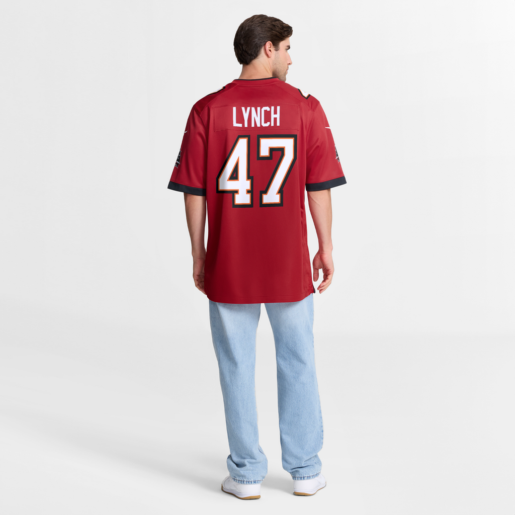 John Lynch Tampa Bay Buccaneers Game Jersey - Red