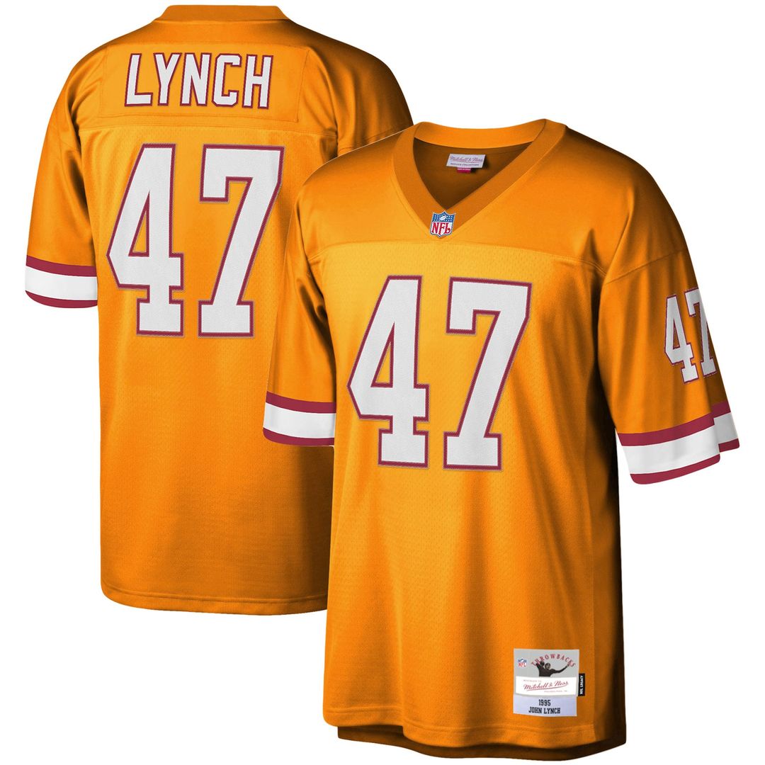 John Lynch Tampa Bay Buccaneers Legacy Replica Jersey - Orange