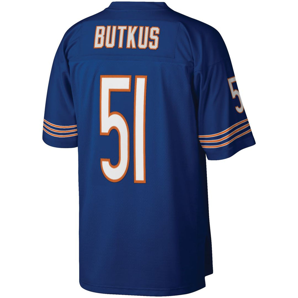 Dick Butkus Chicago Bears Legacy Replica Jersey - Navy