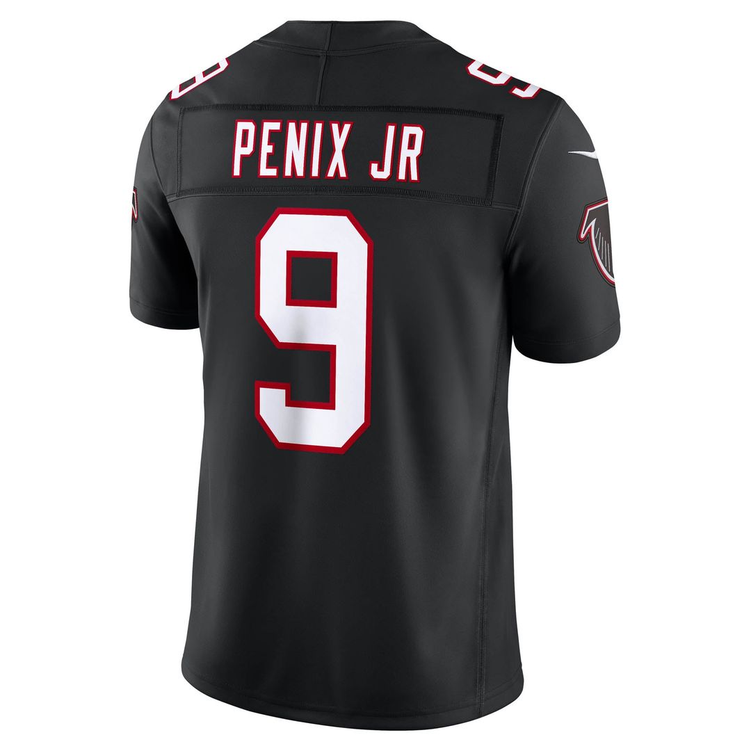 Michael Penix Jr. Atlanta Falcons Vapor F.U.S.E. Stitched Limited Jersey - Red