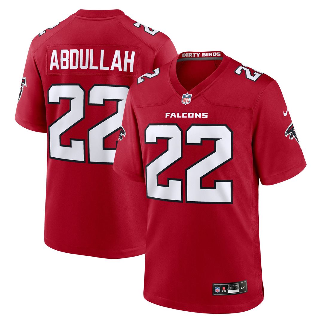 Yasir Abdullah Atlanta Falcons Game Jersey - Red