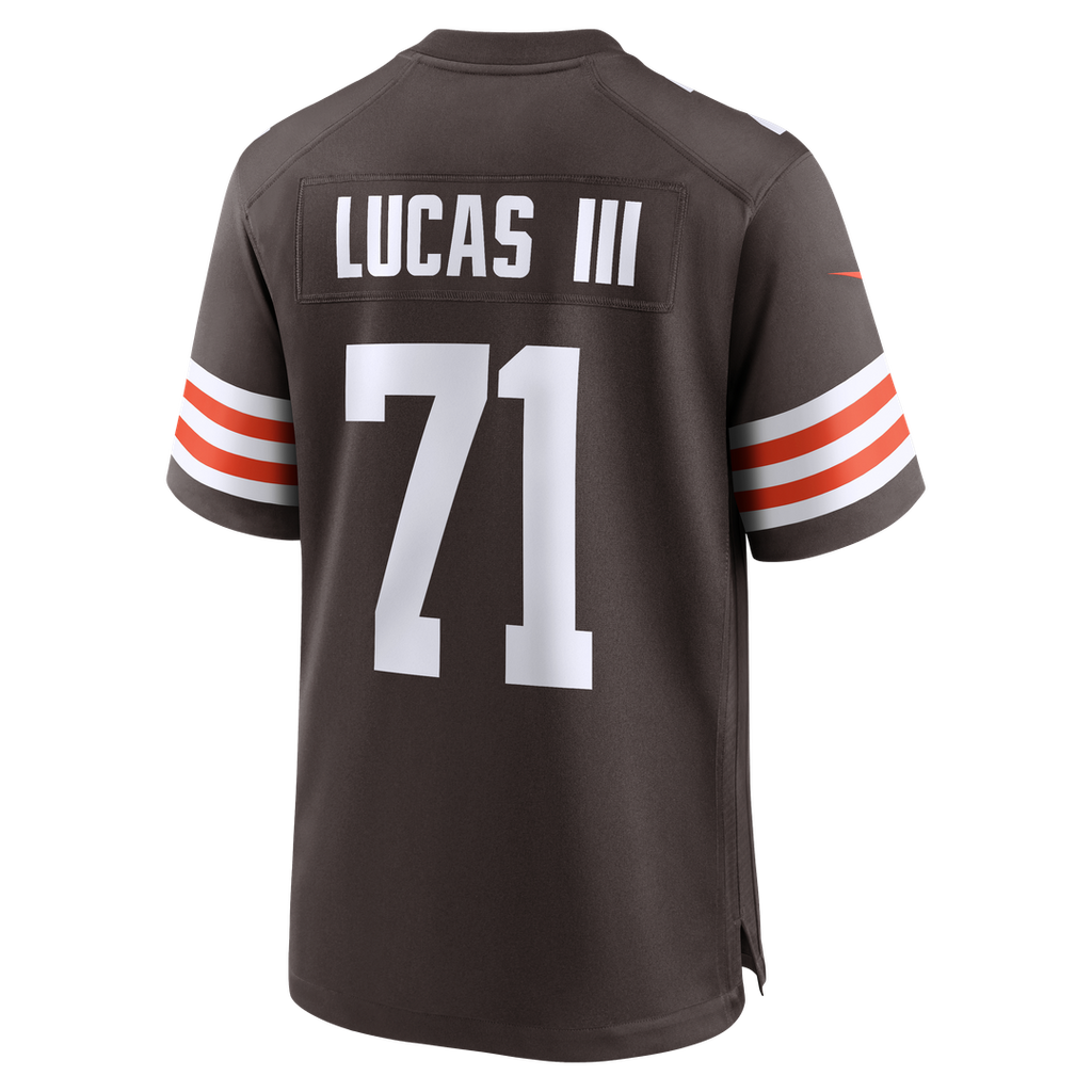 Cornelius Lucas Cleveland Browns Game Jersey - Brown
