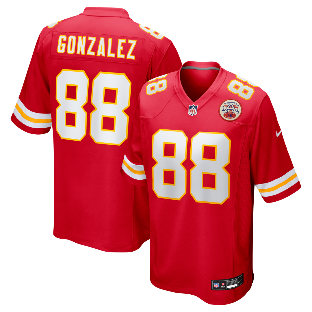 Tony Gonzalez Kansas City Chiefs Game Jersey - Red