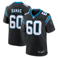 Nick Samac Carolina Panthers Game Jersey - Black