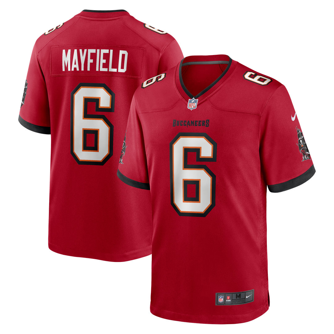 Baker Mayfield Tampa Bay Buccaneers Throwback Game Jersey - Orange