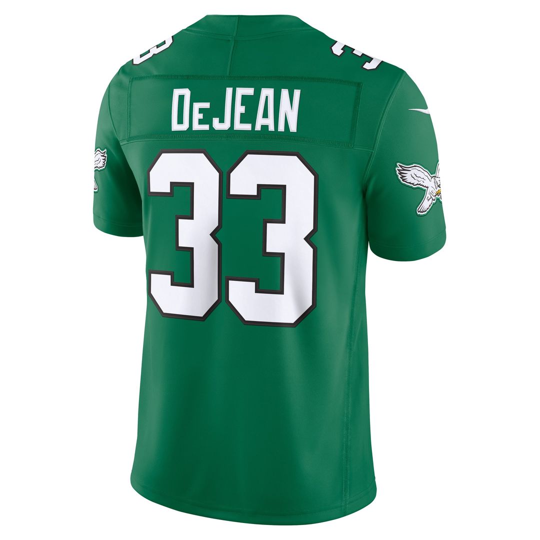 Cooper DeJean Philadelphia Eagles Alternate Vapor F.U.S.E. Stitched Limited Jersey - Black
