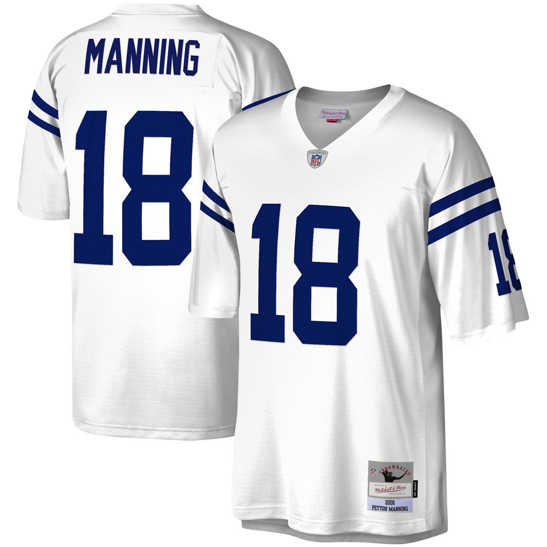 Peyton Manning Indianapolis Colts Legacy Replica Jersey - Royal Blue