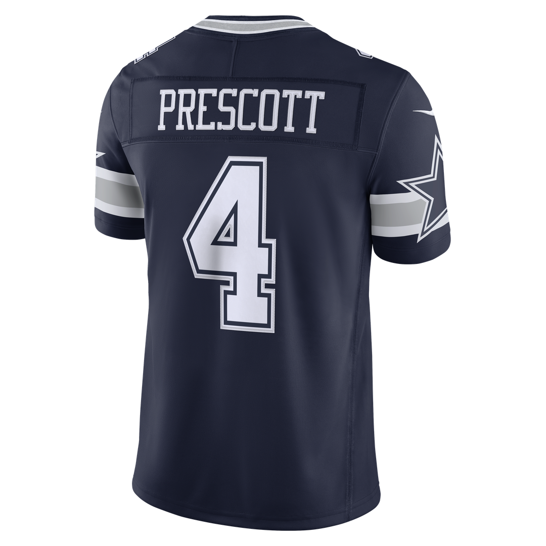 Dak Prescott Dallas Cowboys Vapor F.U.S.E. Stitched Limited Jersey - Navy