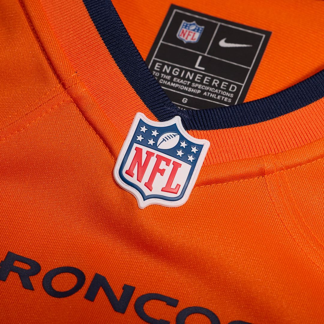 Jarrett Stidham Denver Broncos Game Jersey - Orange
