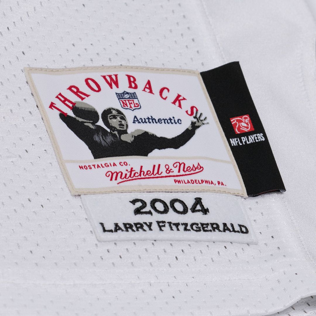 Larry Fitzgerald Arizona Cardinals Big & Tall 2004 Legacy Jersey - White