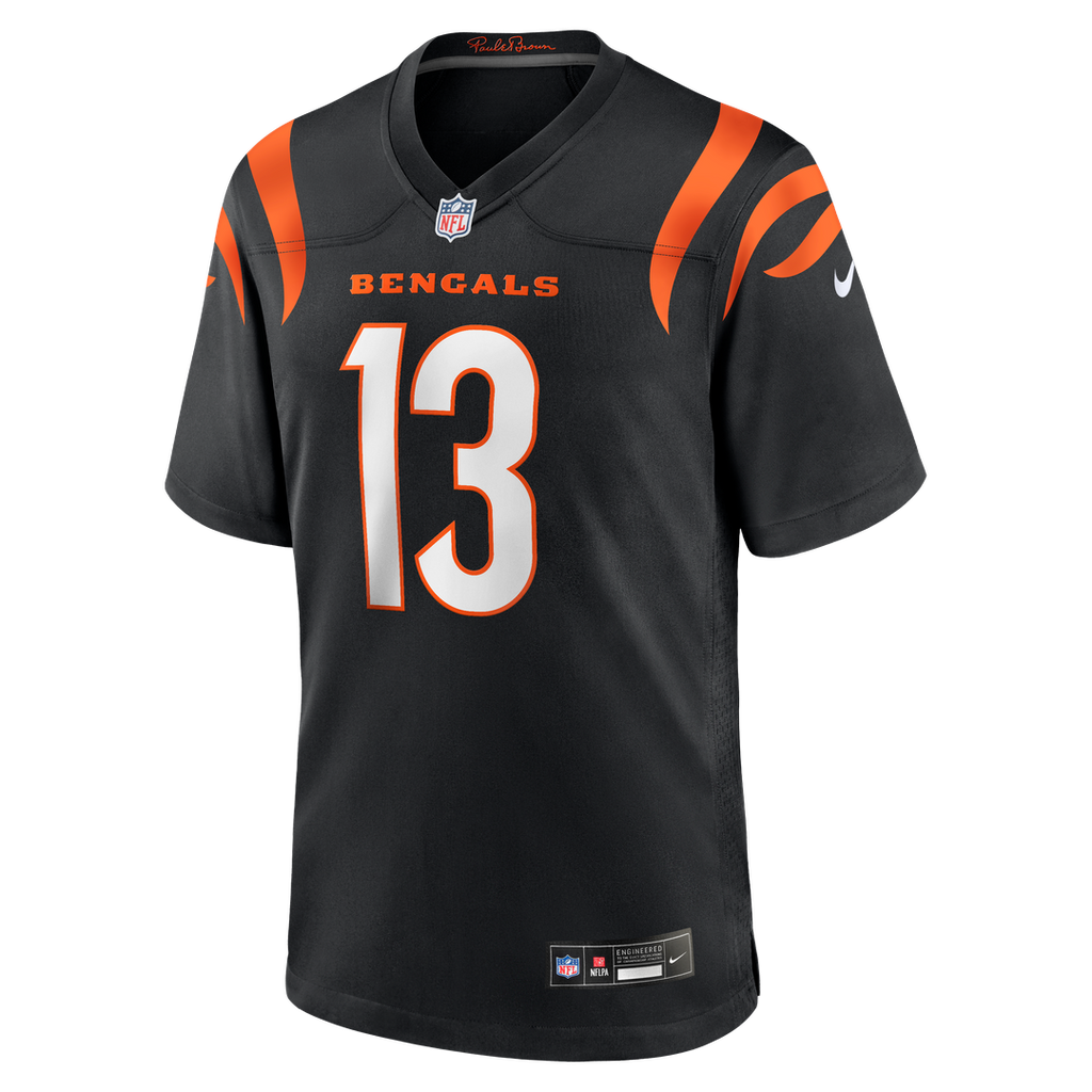Ken Riley Cincinnati Bengals Game Jersey - Black