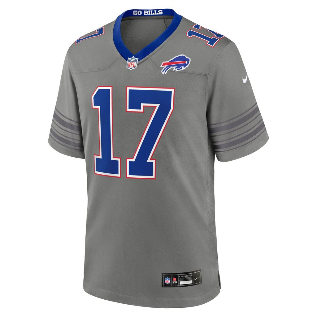 Josh Allen Buffalo Bills White Game Jersey - White