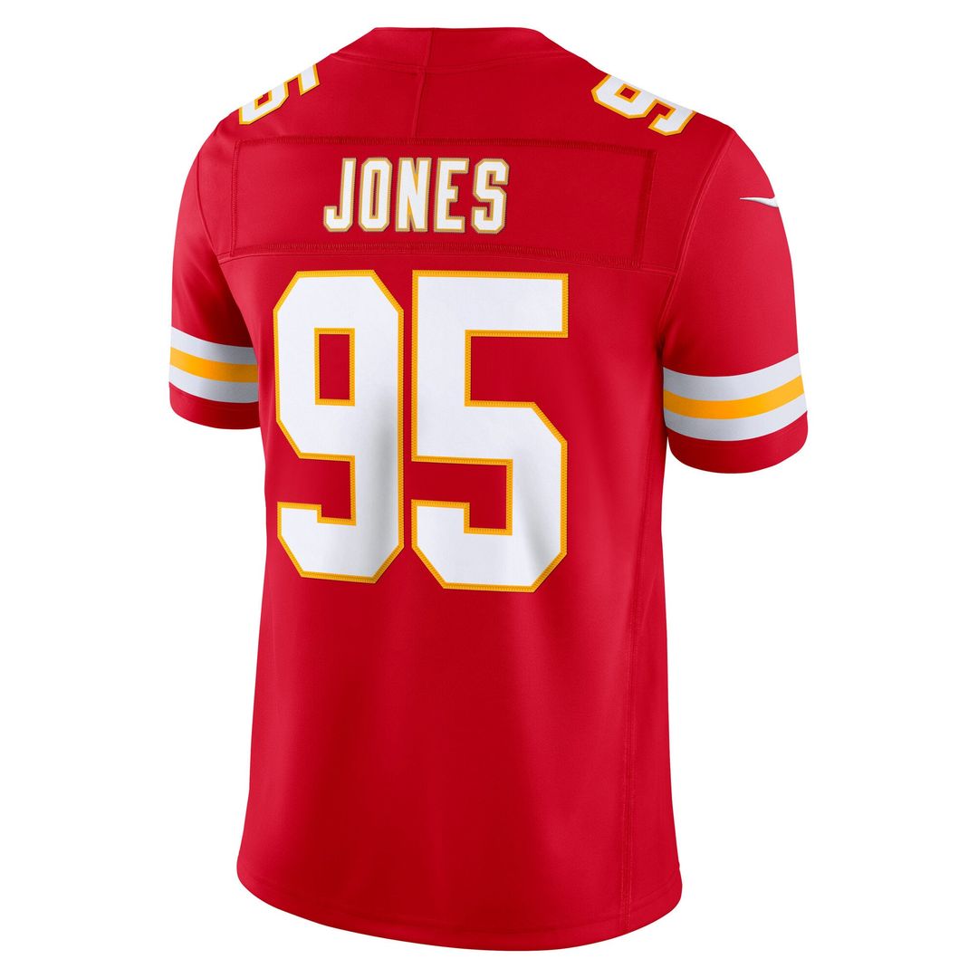Chris Jones Kansas City Chiefs Vapor F.U.S.E. Stitched Limited Jersey - Red