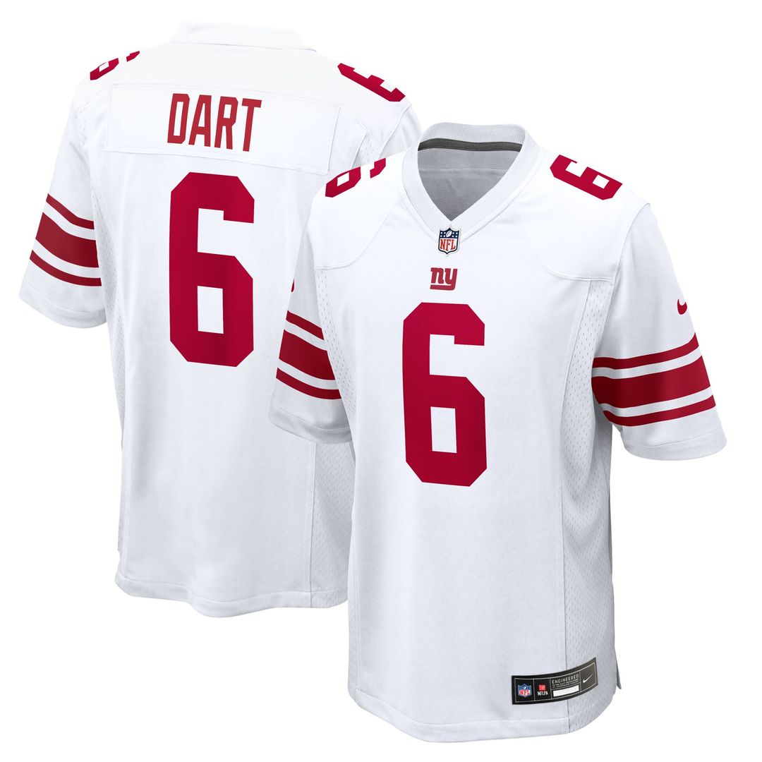 Jaxson Dart New York Giants Game Jersey - Royal Blue