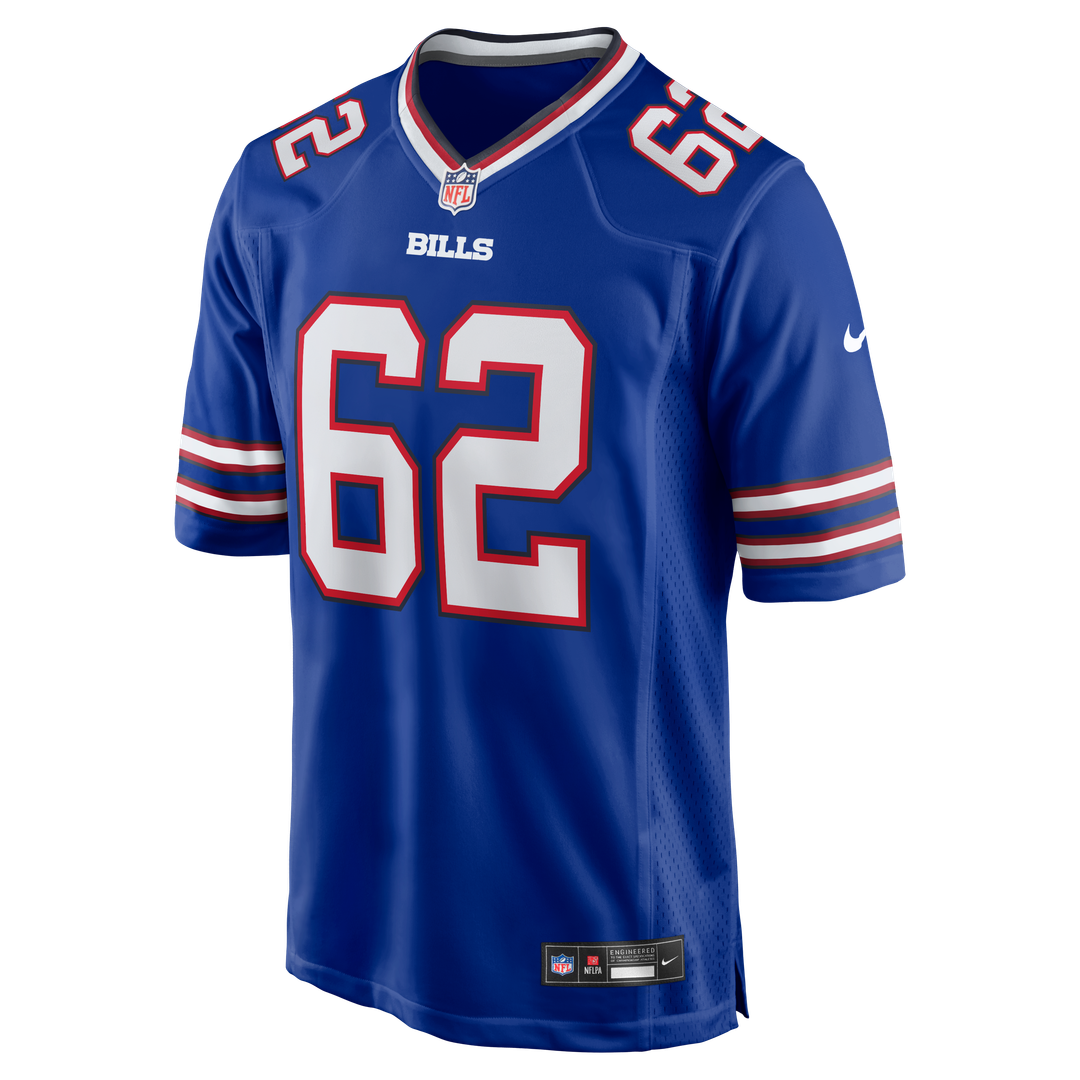 Sedrick Van Pran-Granger Buffalo Bills Game Jersey - Royal Blue