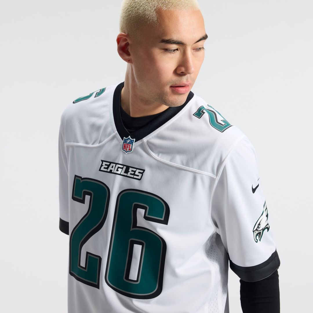 Saquon Barkley Philadelphia Eagles Alternate Game Jersey - Black
