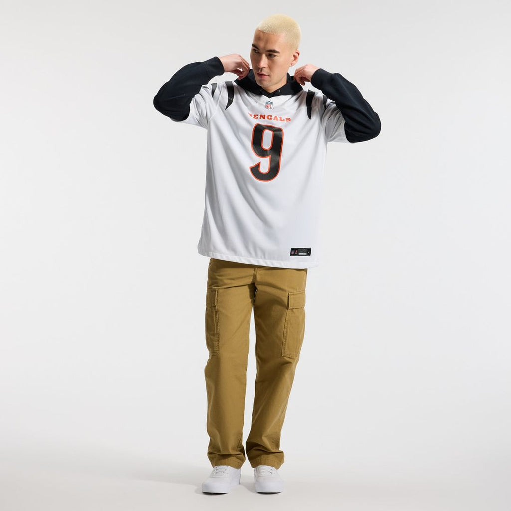 Joe Burrow Cincinnati Bengals Game Jersey - White