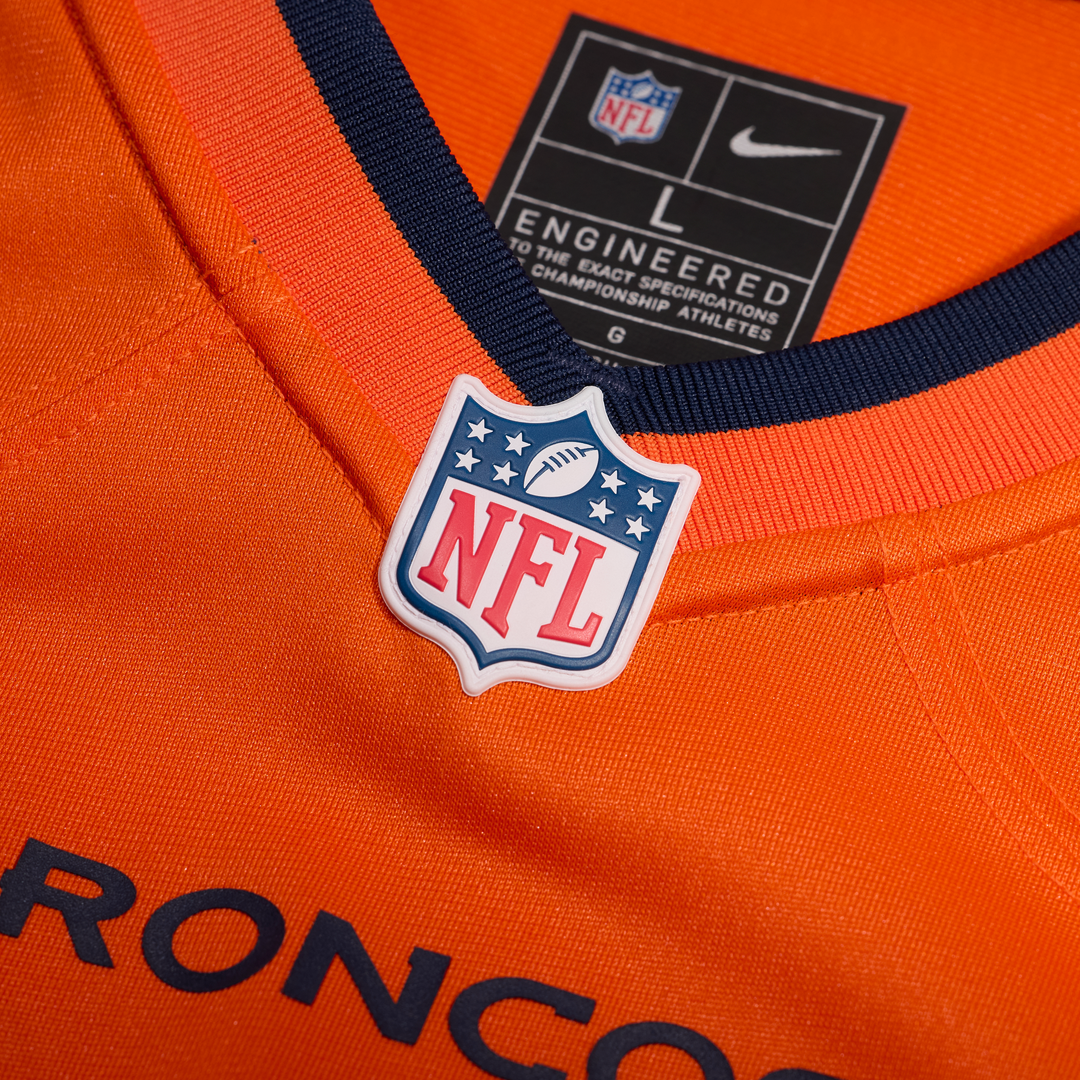 Marques Cox Denver Broncos Game Jersey - Orange