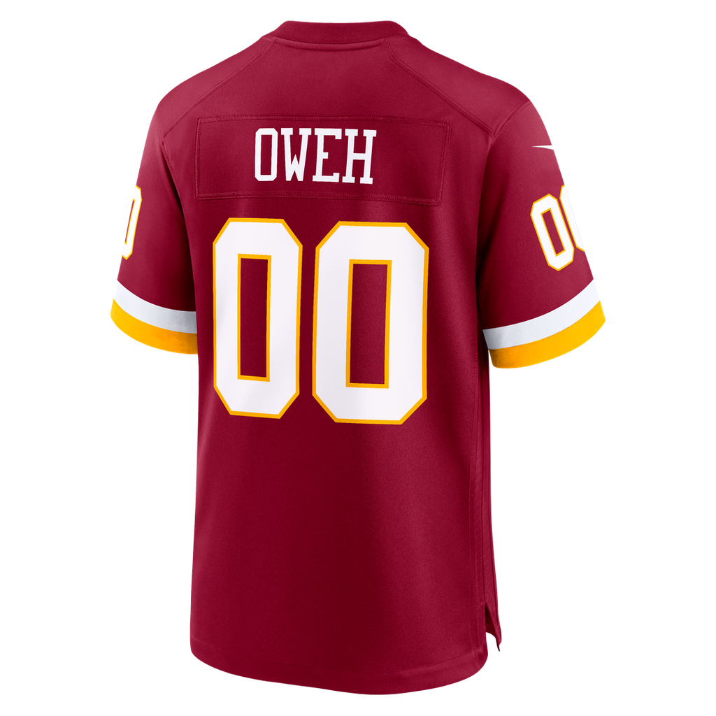 Odafe Oweh Washington Commanders Hail Raiser Alternate Game Jersey - Black