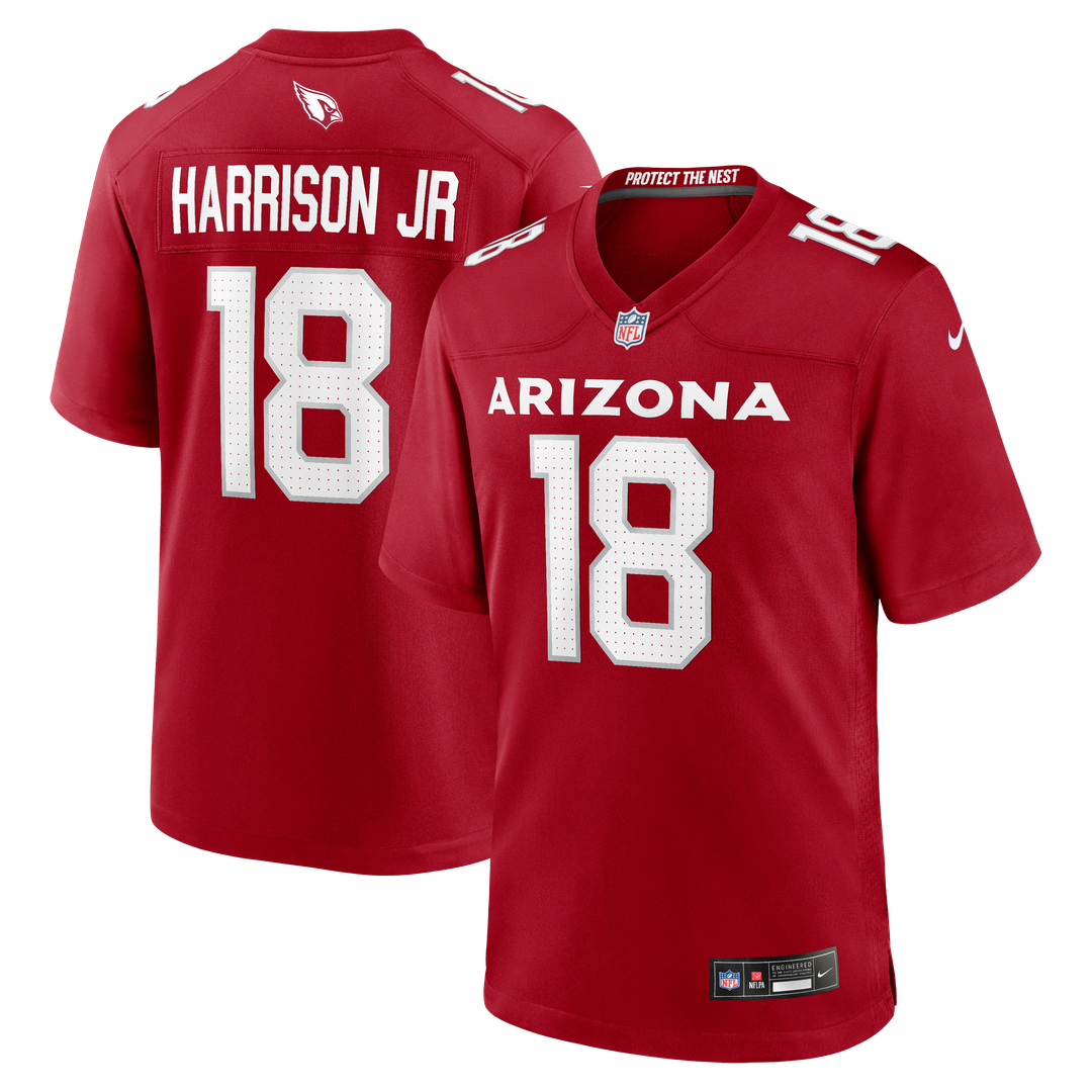Marvin Harrison Jr. Arizona Cardinals Game Jersey - Cardinal