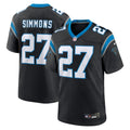 Isaiah Simmons Carolina Panthers Game Jersey - Black