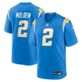 Elijah Molden Los Angeles Chargers Game Jersey - Powder Blue