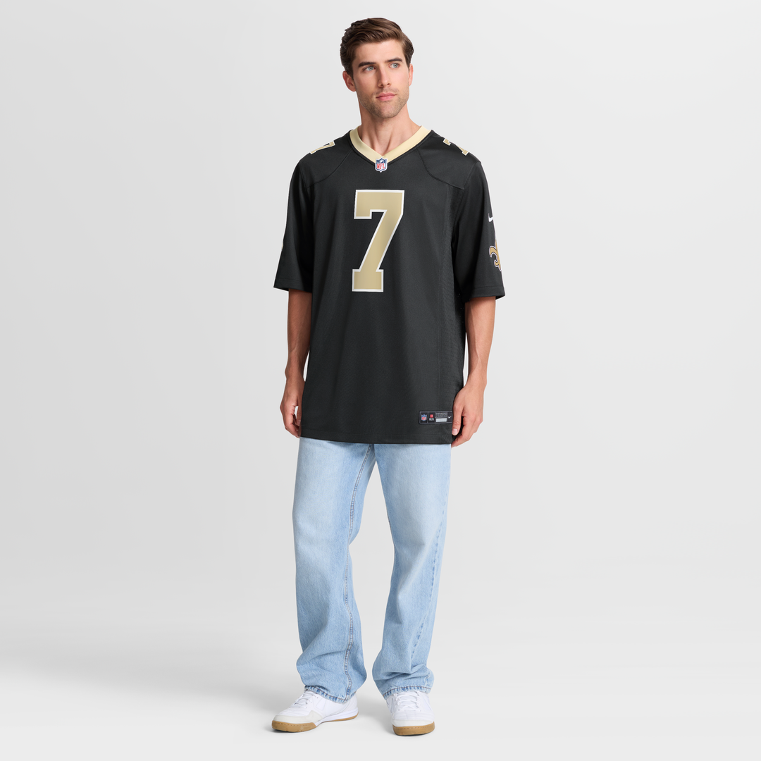 Morten Andersen New Orleans Saints Game Jersey - Black