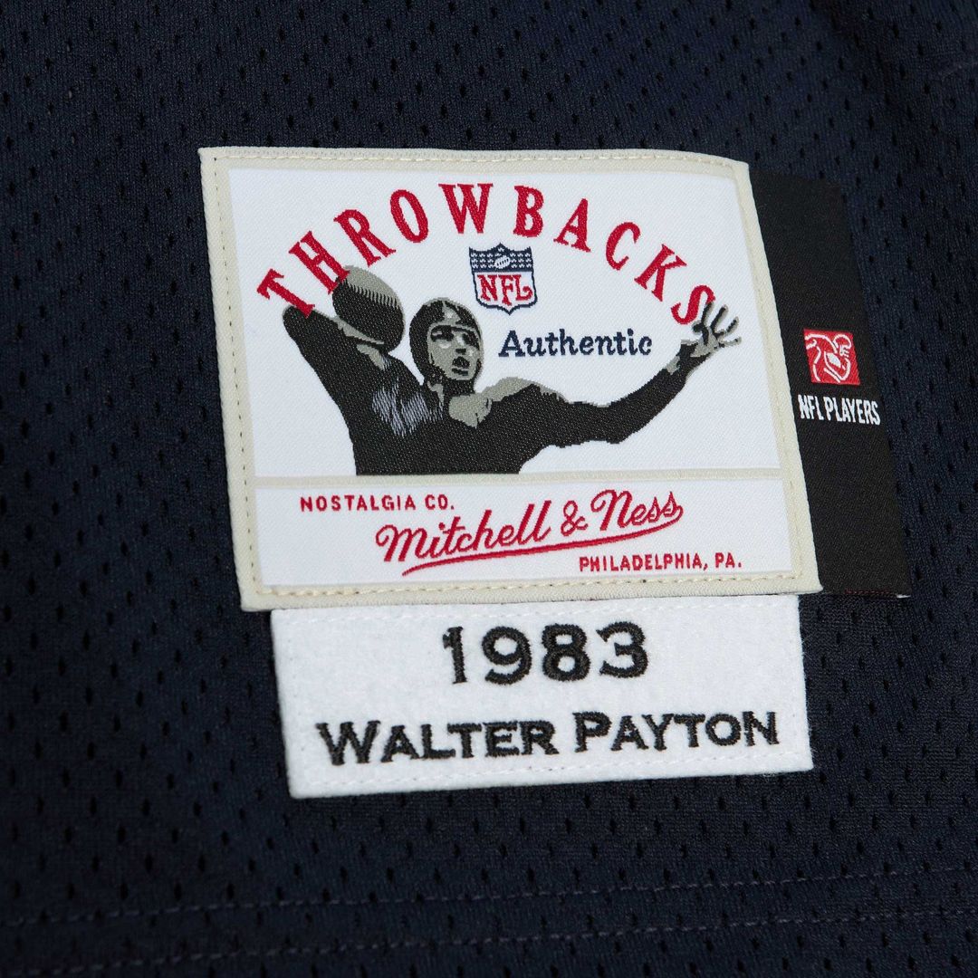 Walter Payton Chicago Bears 1985 Authentic Throwback Jersey - White