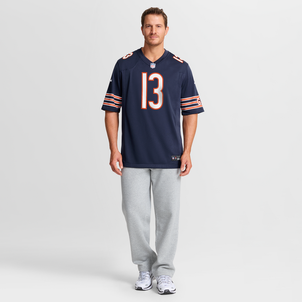 Keenan Allen Chicago Bears Game Jersey - Navy