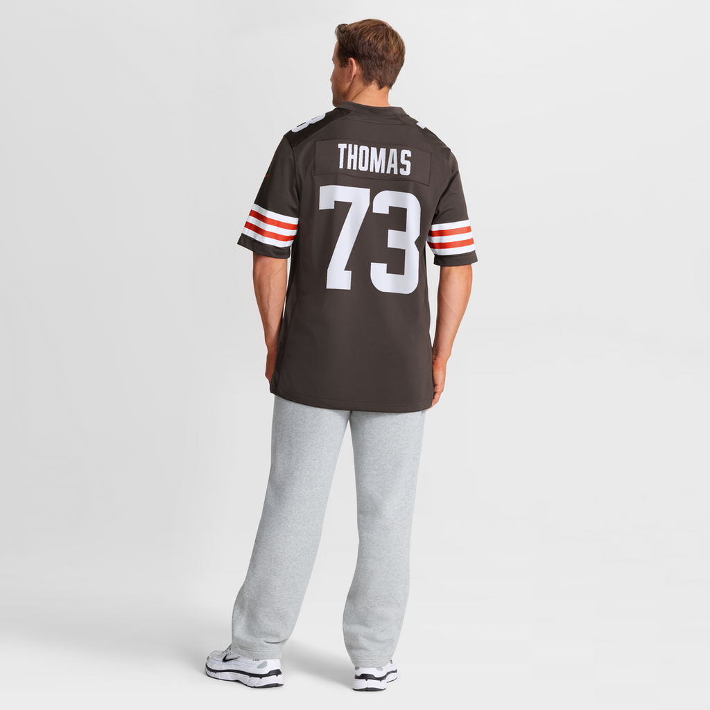 Joe Thomas Cleveland Browns Game Jersey - Brown