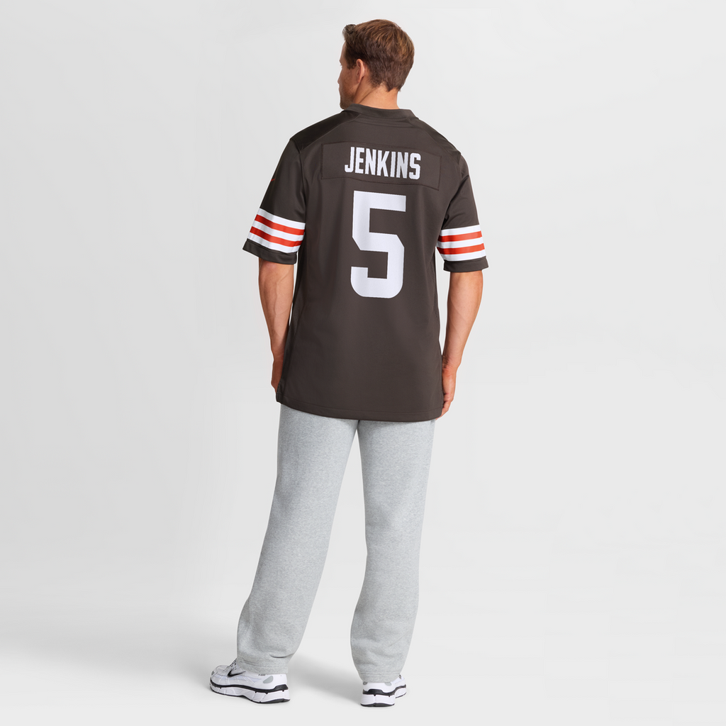 Rayshawn Jenkins Cleveland Browns Game Jersey - Brown