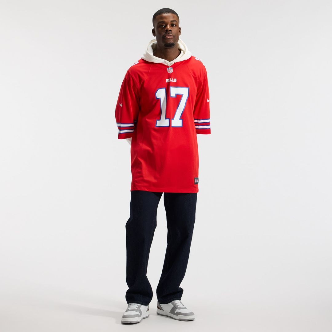 Josh Allen Buffalo Bills Alternate Game Jersey - Red