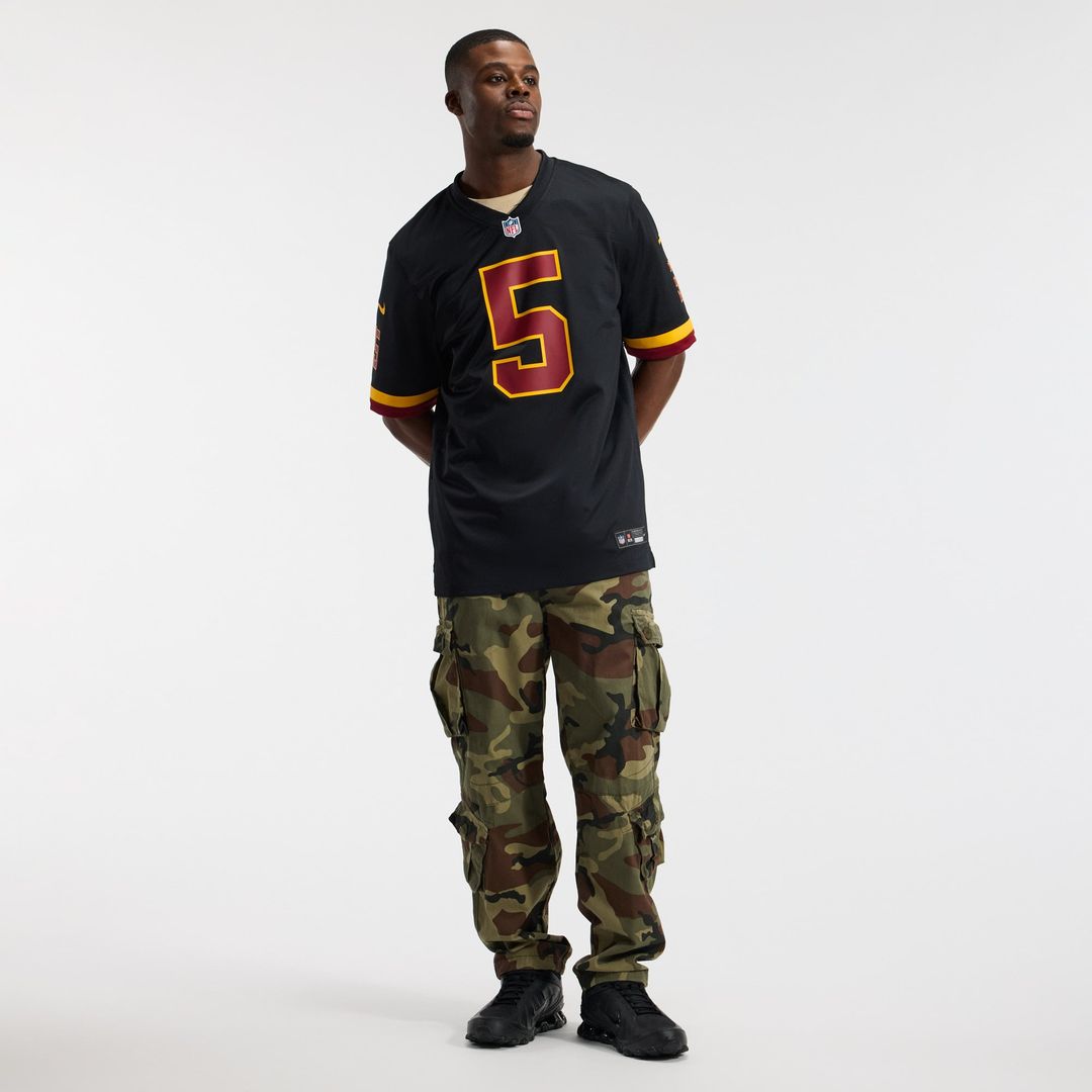 Jayden Daniels Washington Commanders Game Jersey - Burgundy