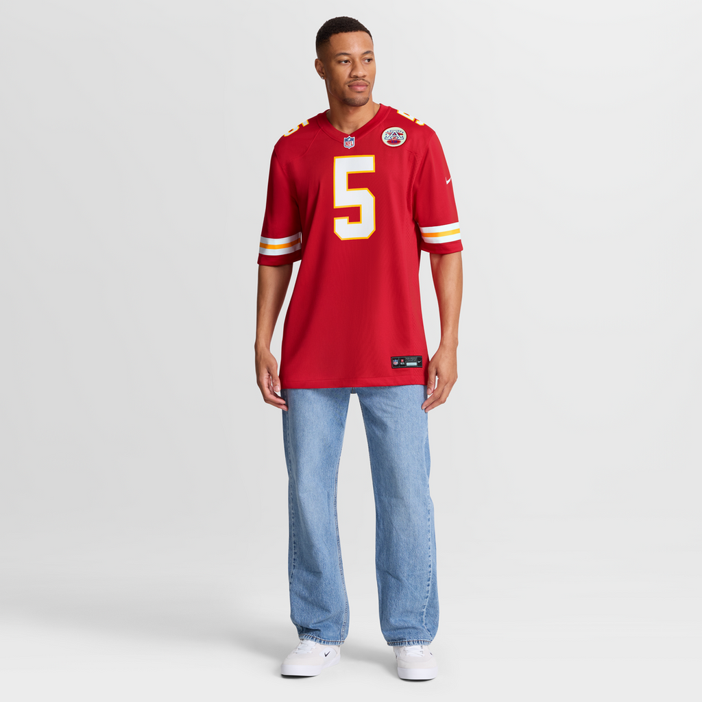 Mansoor Delane Kansas City Chiefs Game Jersey - White