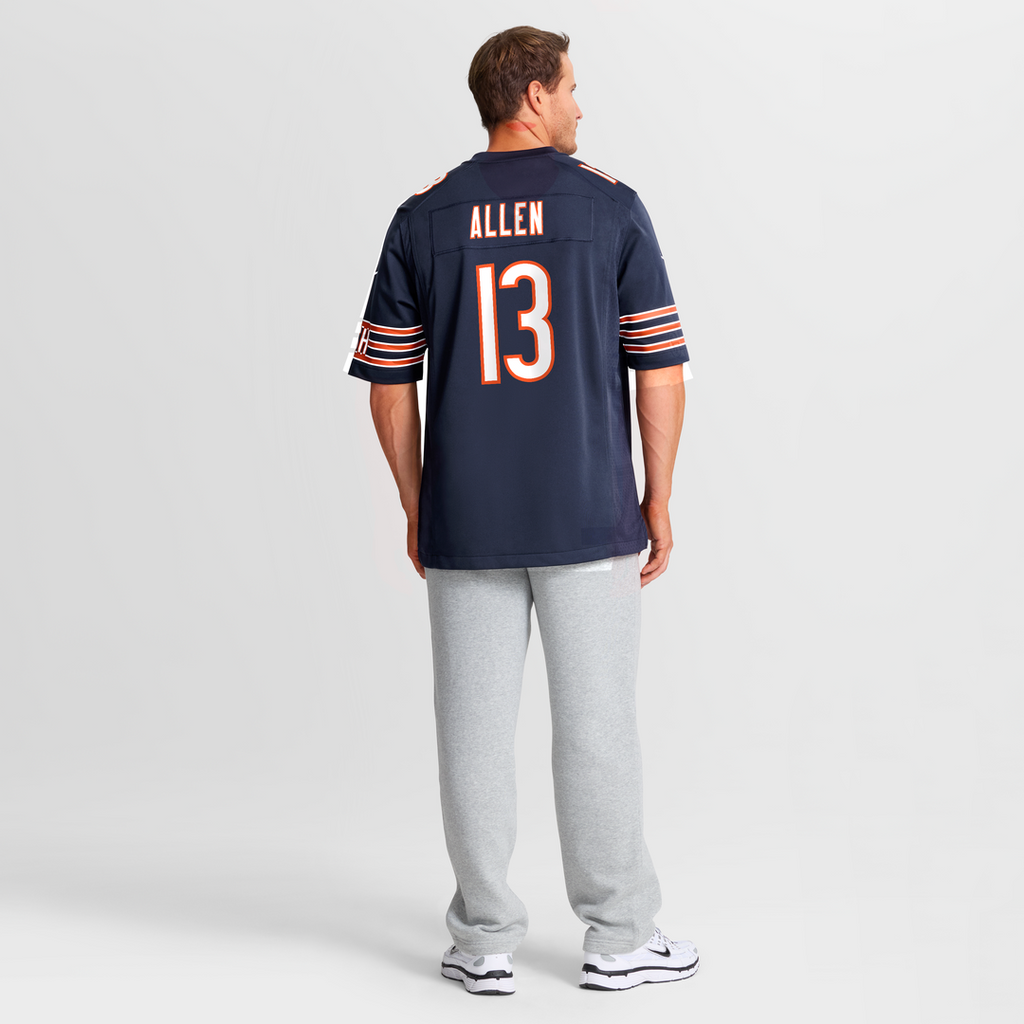 Keenan Allen Chicago Bears Game Jersey - Navy