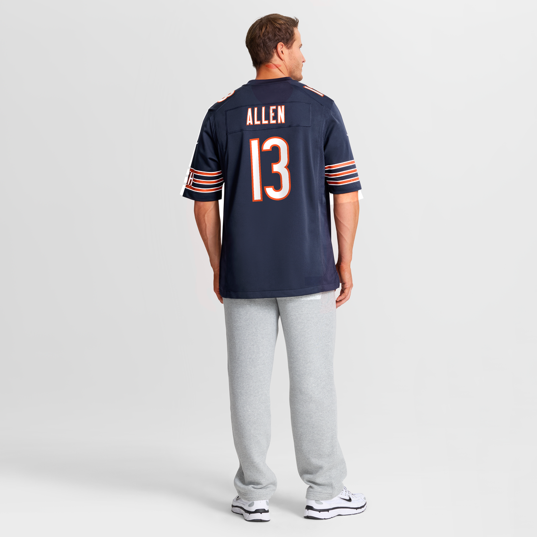 Keenan Allen Chicago Bears Game Jersey - Navy