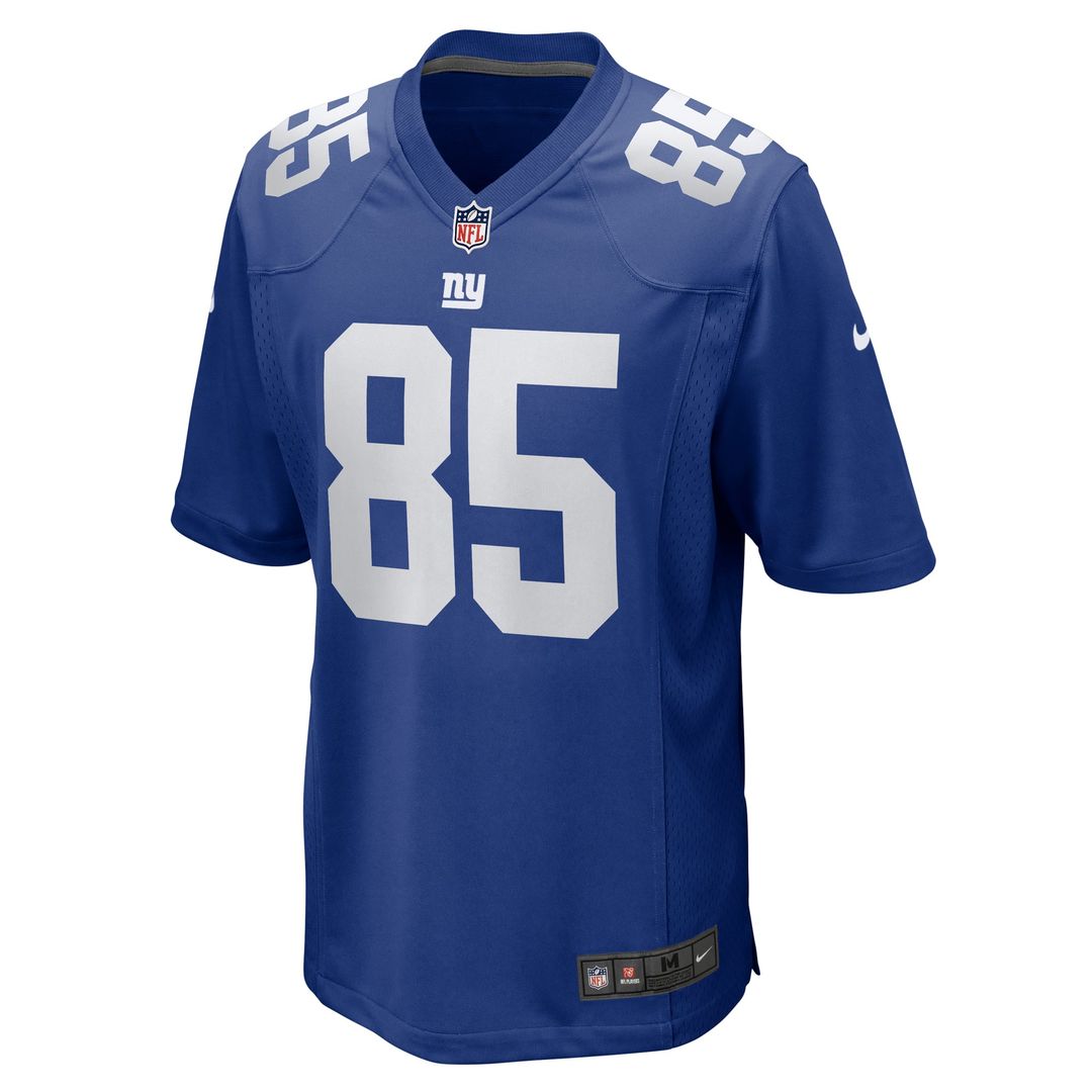 Chris Manhertz New York Giants Game Jersey - Royal Blue