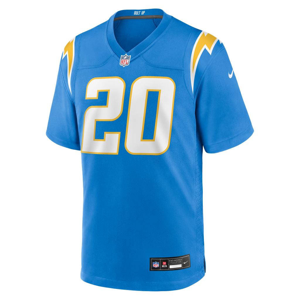 Cam Hart Los Angeles Chargers Game Jersey - Powder Blue