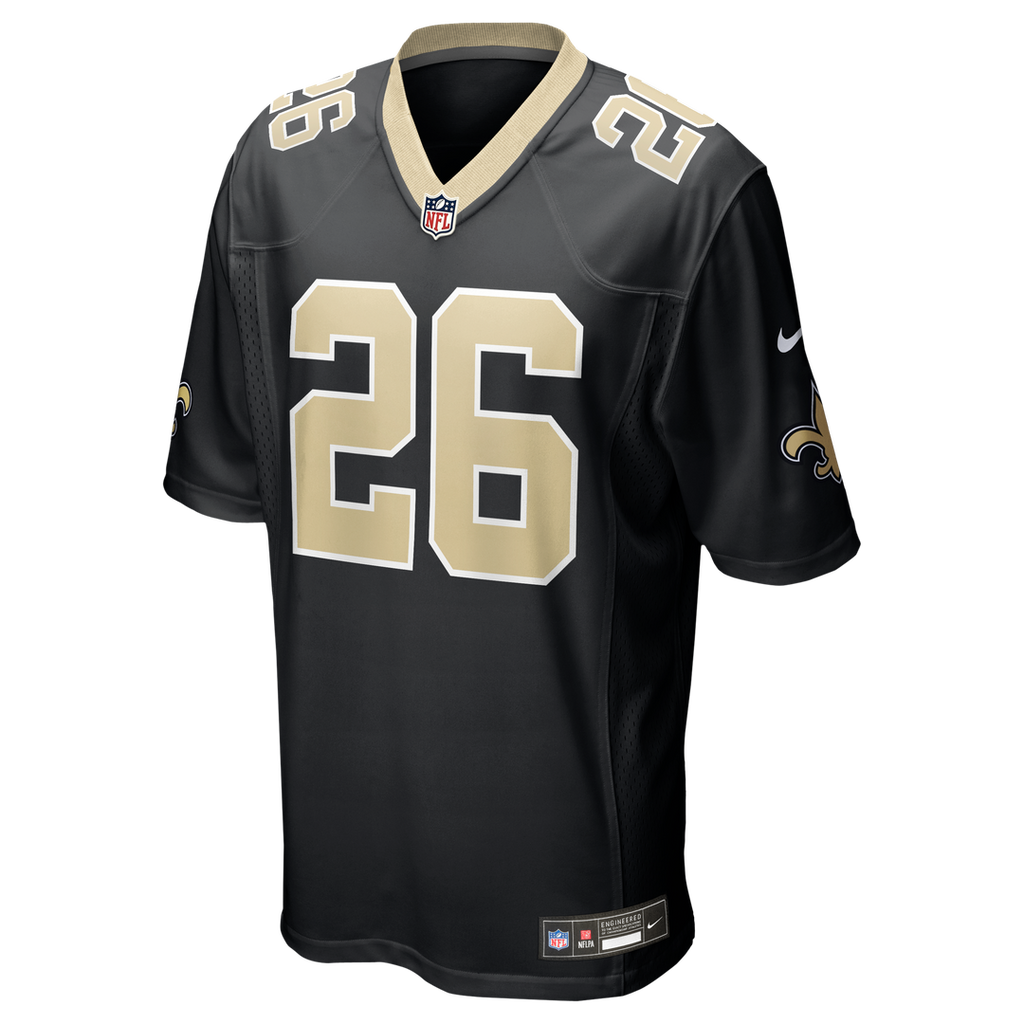 Deuce McAllister New Orleans Saints Game Jersey - Black