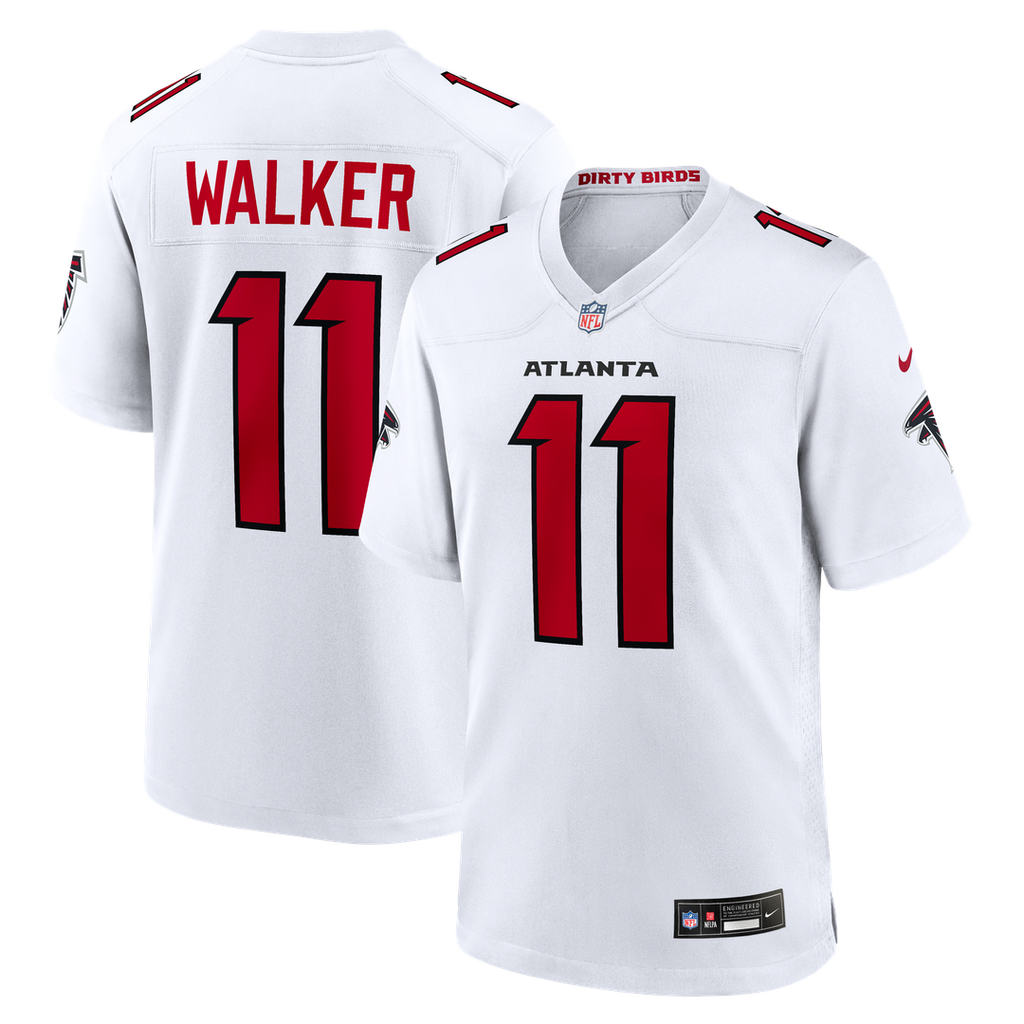 Jalon Walker Atlanta Falcons Game Jersey - White