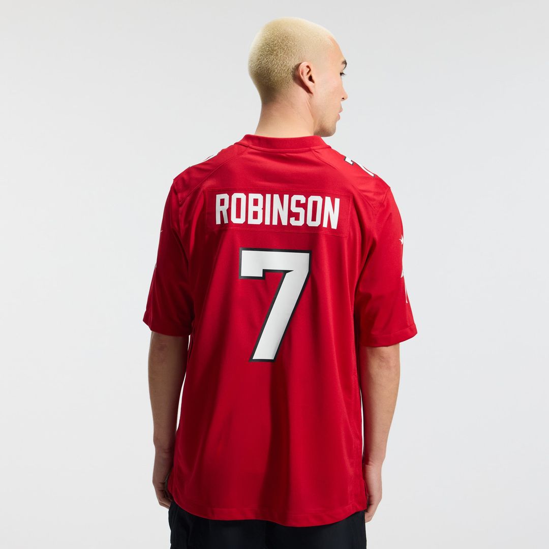 Bijan Robinson Atlanta Falcons Game Jersey - Red