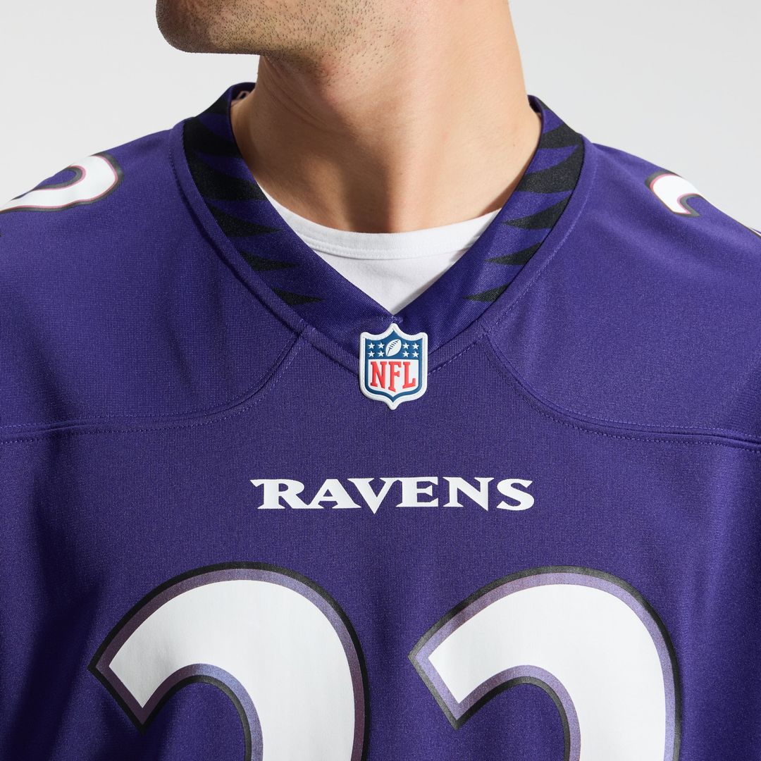 Derrick Henry Baltimore Ravens Game Jersey - Purple