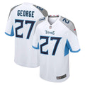 Eddie George Tennessee Titans Game Jersey - White