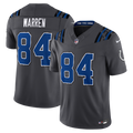 Tyler Warren Indianapolis Colts 2026 Rivalries Collection Stitched Limited Jersey - Anthracite