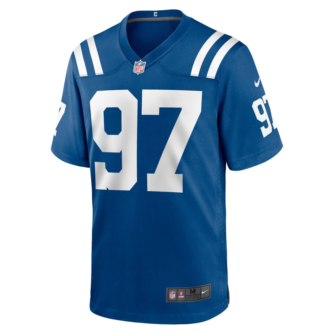 Laiatu Latu Indianapolis Colts Game Jersey - Royal Blue
